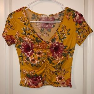 Floral Crop Top